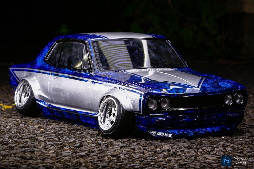 パンドラRC ハコスカ 塗装済みボディ 街道レーサー