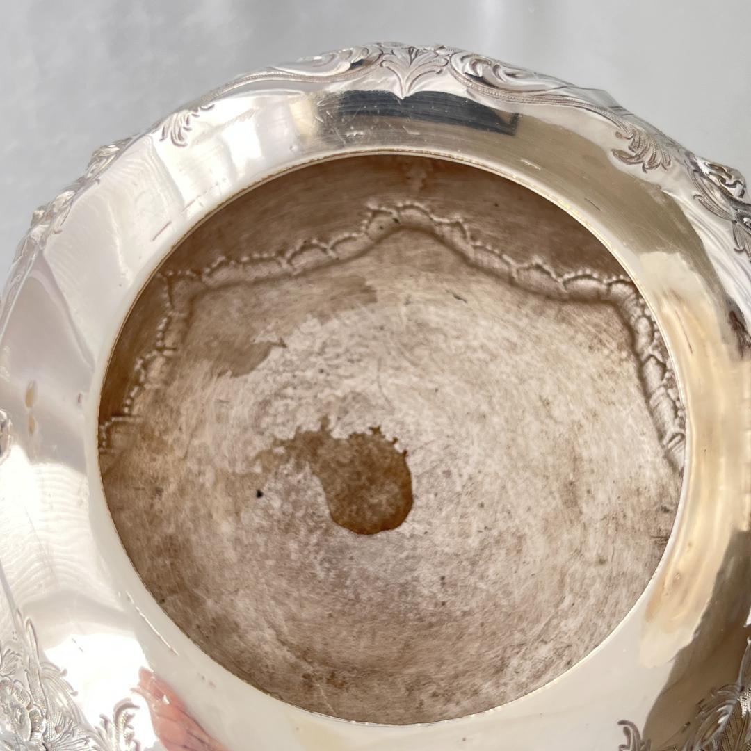 【英国 】 ファルコンとマスカロンのティーポット【シルバープレート】豪華！！