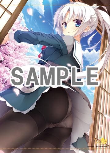 ゆずソフト　千恋＊万花　朝武芳乃 　B2タペストリー　こぶいち　むりりん