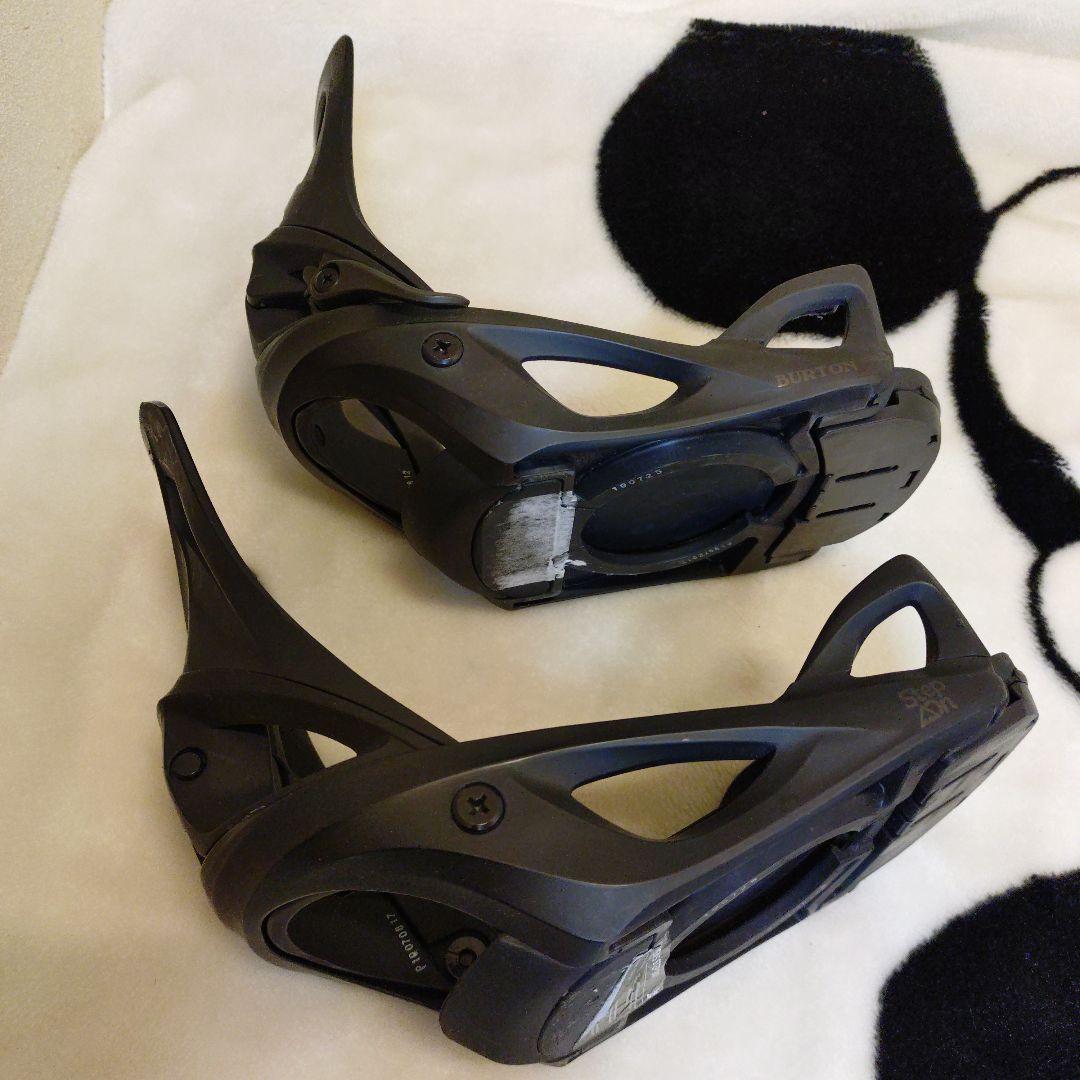 スノボ3点セット　板　ブーツ　バインディング　ステップオン　バートン