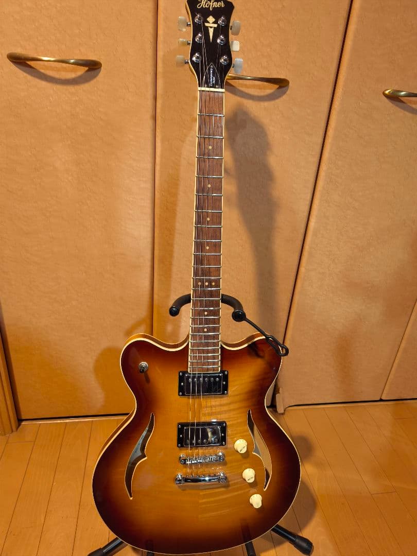 Hofner Verythin HCT-VTH-SP セミアコ ソフトケース付
