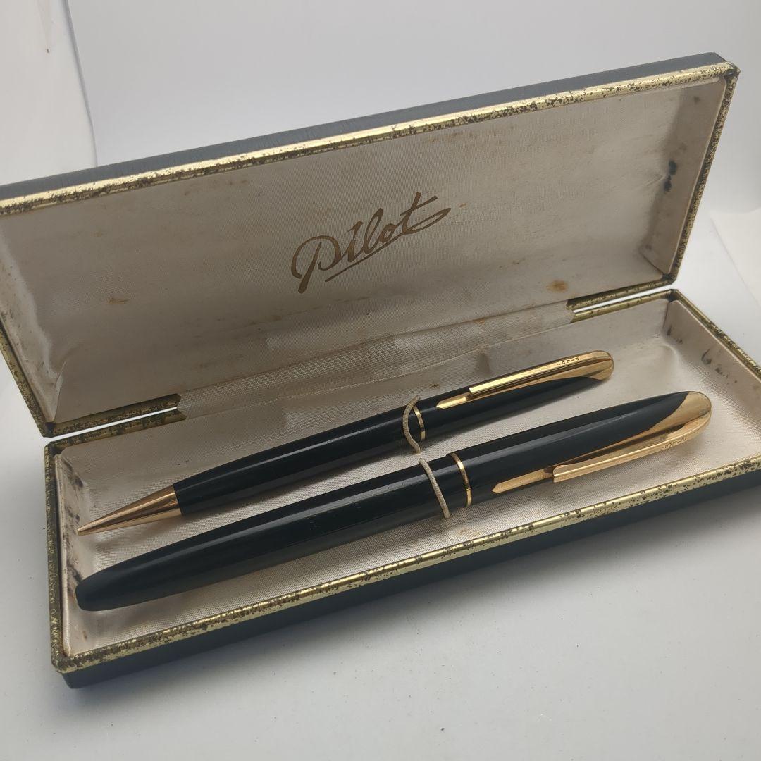 PILOT　万年筆　 ウルトラスーパー　スーパー500黒漆　シャープペンシル