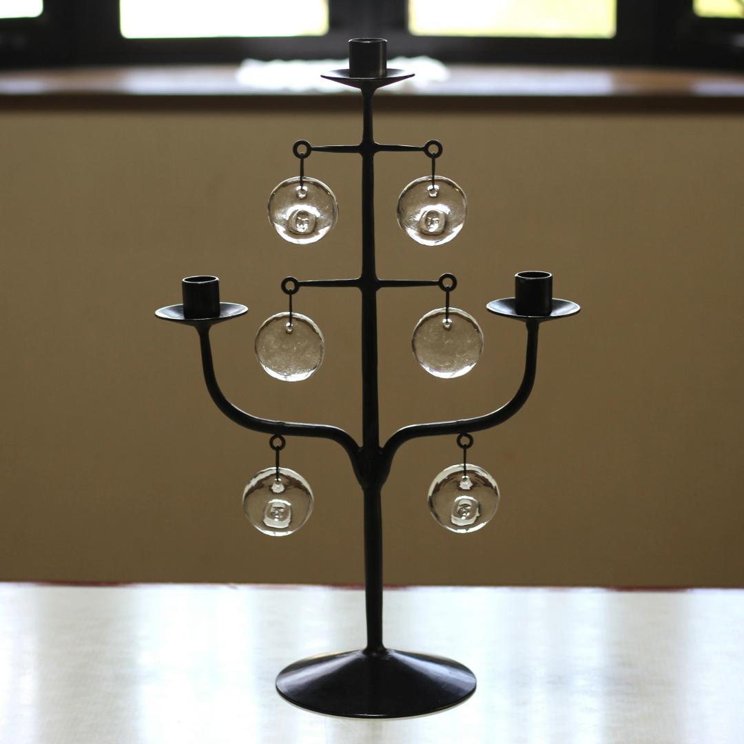 【貴重な大型】エリックホグラン　Erik Hoglund　キャンドルスタンド05