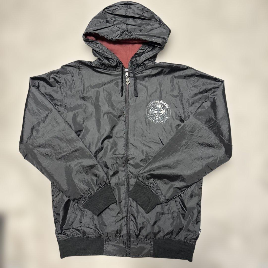 希少）INDEPENDENTナイロン ジャケット アイアンクロス