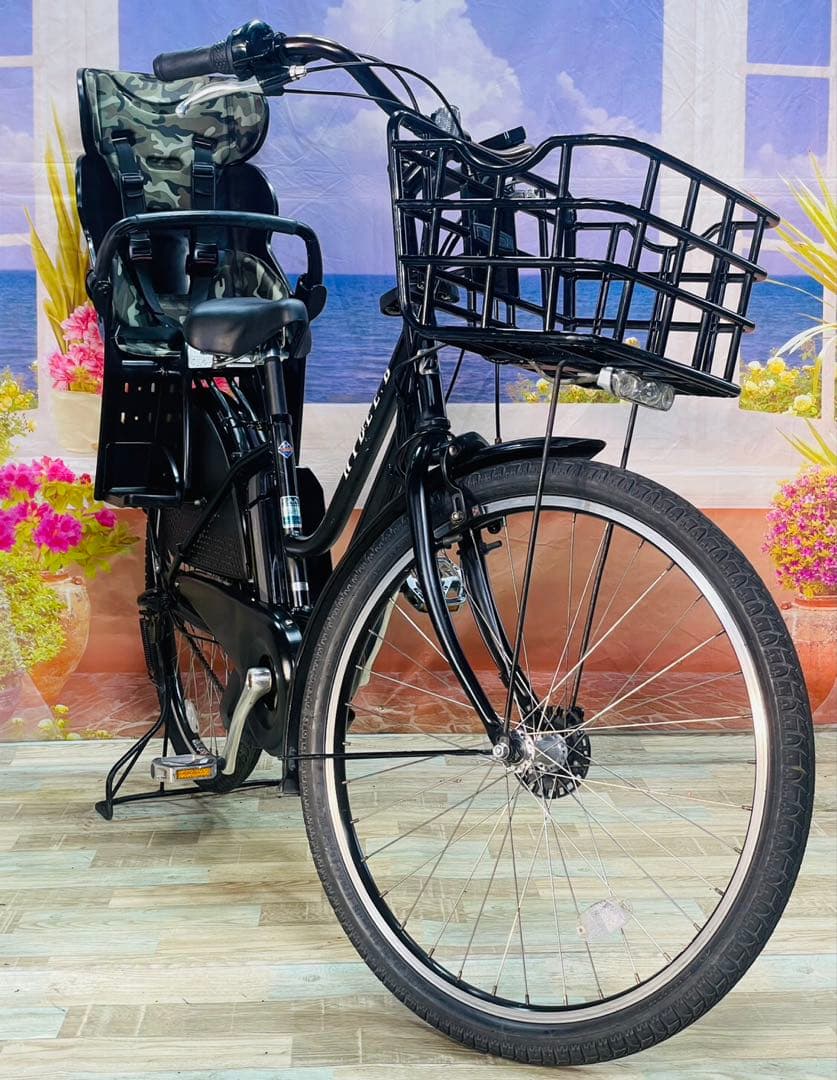 ⭐️新品バッテリー⭐️HYDEE！26インチ⭐️ハイディー子供乗せ電動自転車Y3428