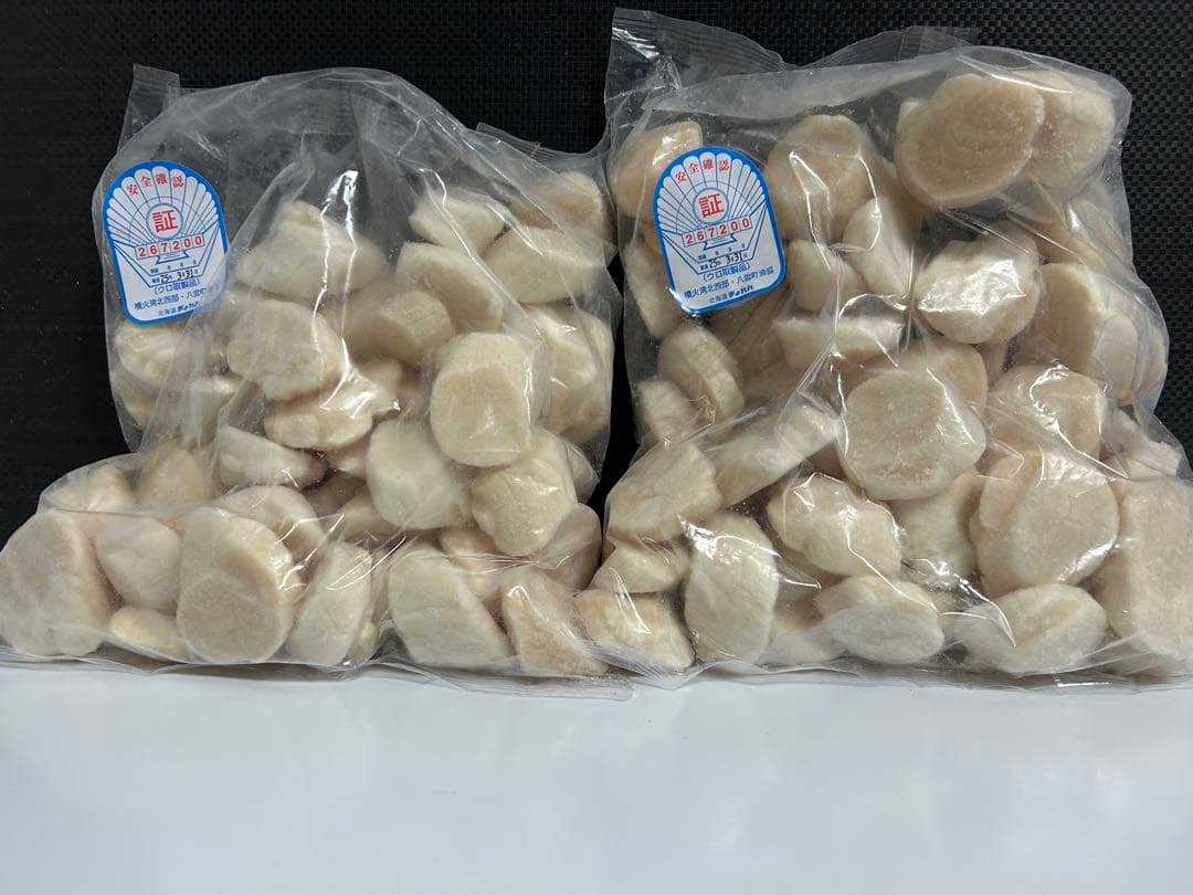 最短15出荷‼️訳アリ‼️刺身用　北海道産冷凍ホタテ貝柱 2kg 特グレード