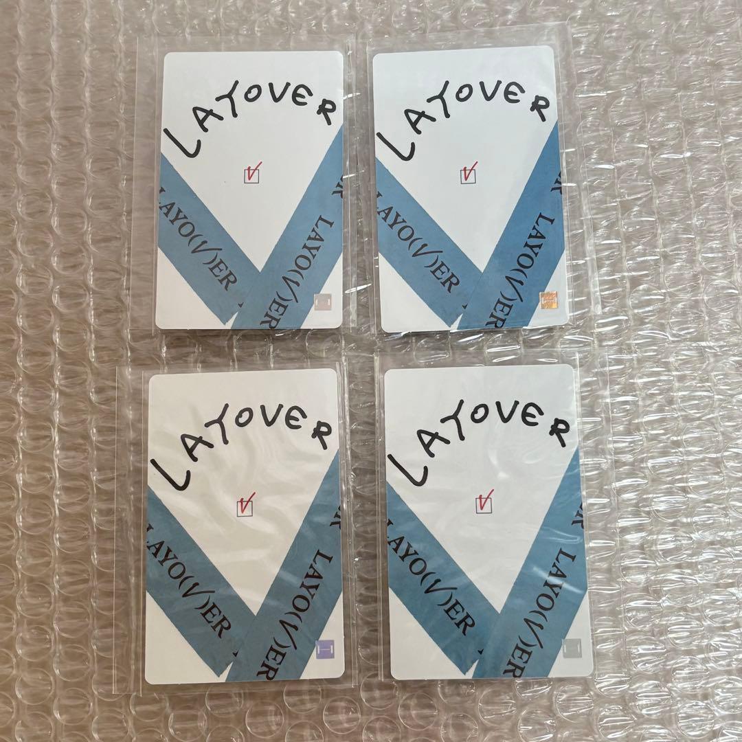 BTS V layover 韓国 ラキドロ トレカ 全店舗全種セット コンプ