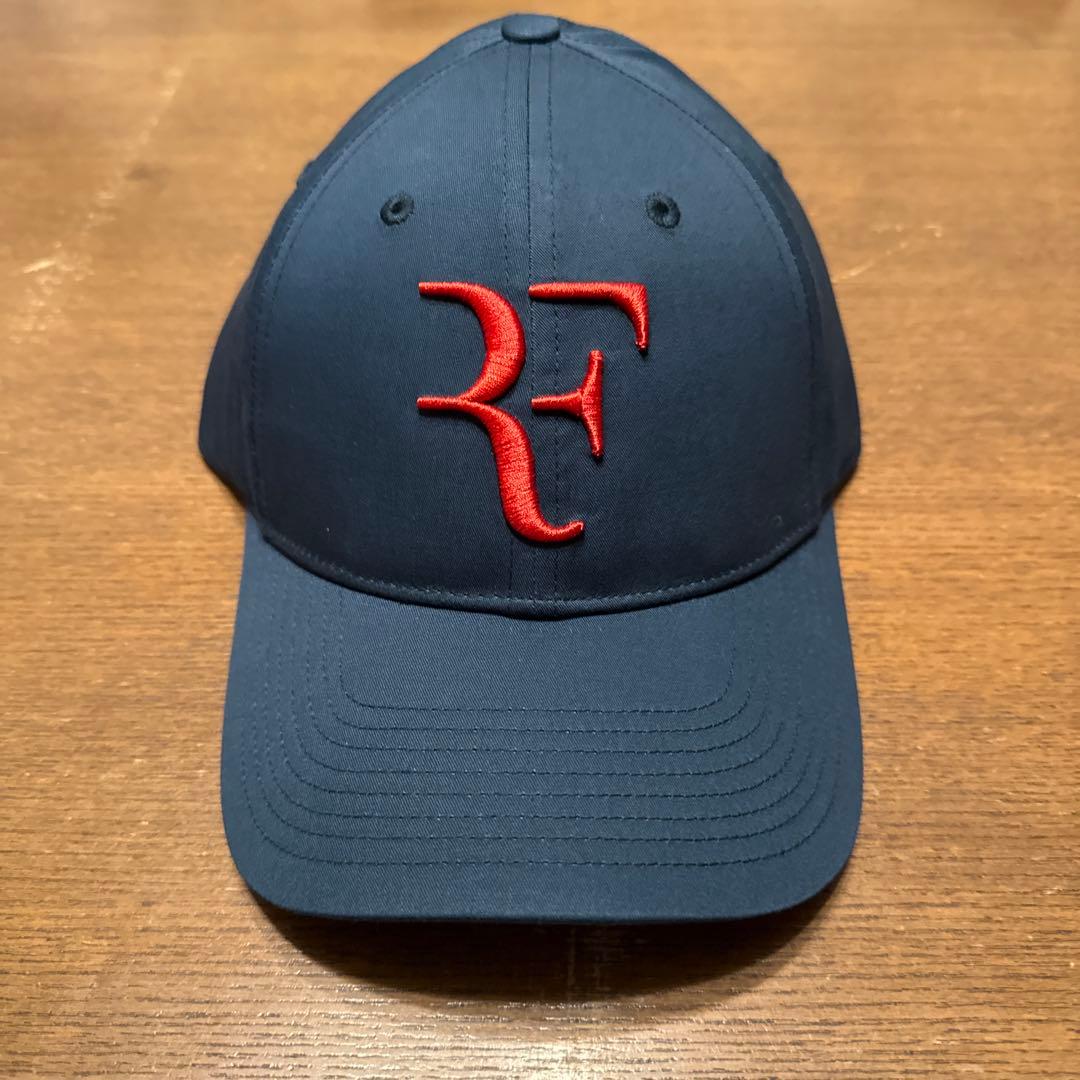 ユニクロ　フェデラー　RF　帽子　68ブルー　新品タグ付き