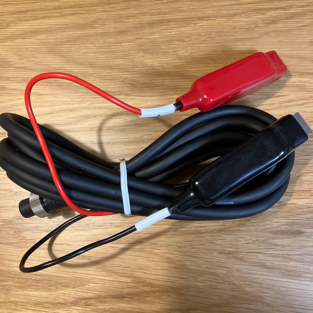 中古　SHIMANO プレイズ800 電動リール、バッテリー付き