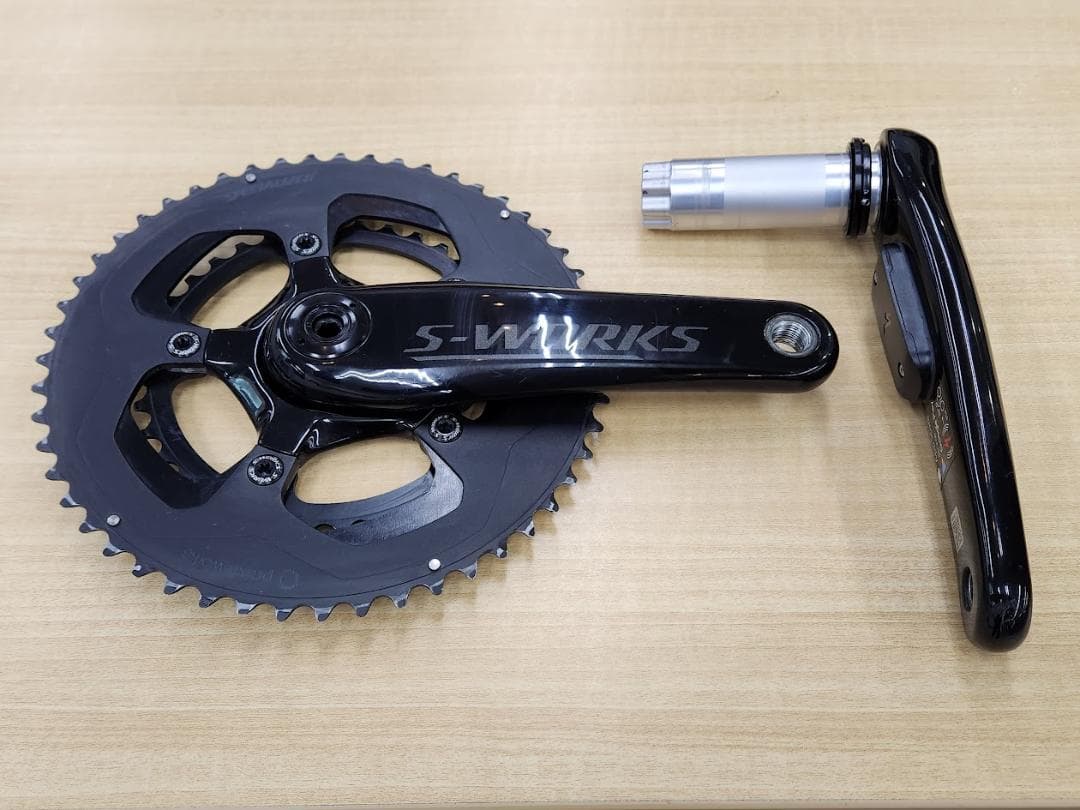 中古スペシャライズド S-works パワーメーター付きクランクセット BB30