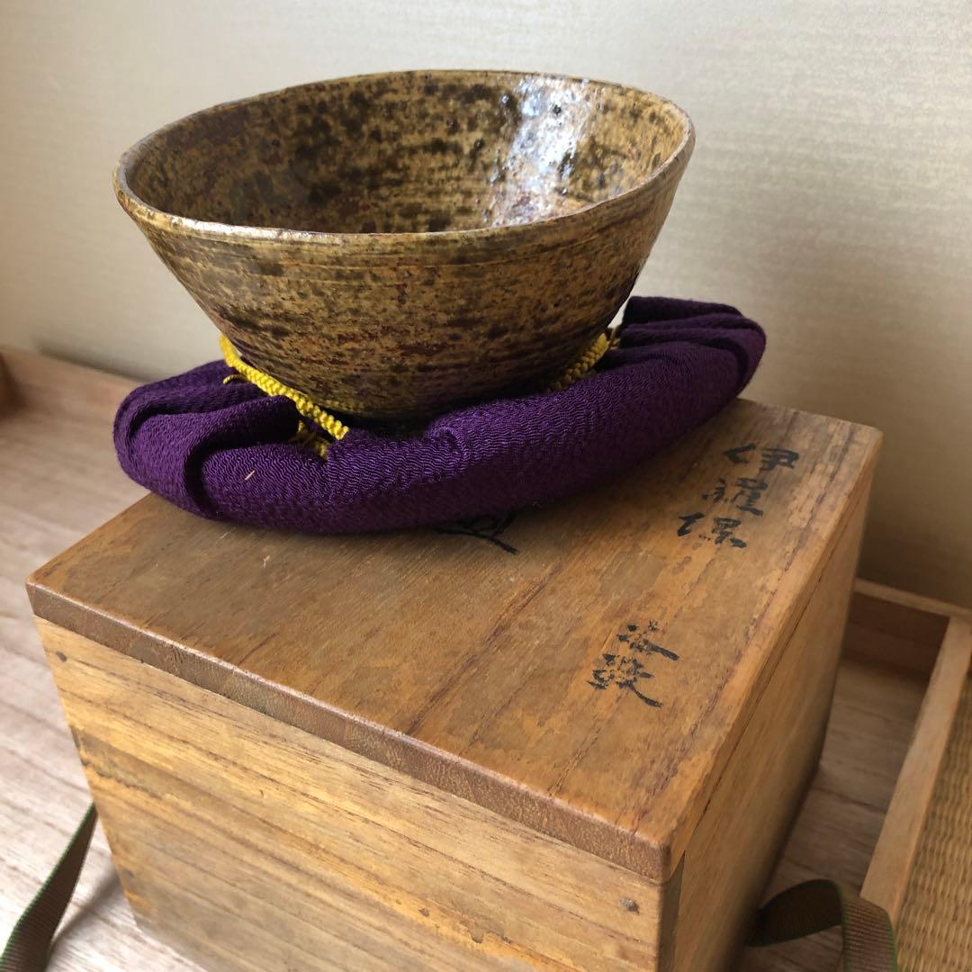伊羅保　茶垸　抹茶茶碗　抹茶碗　茶道具　骨董品