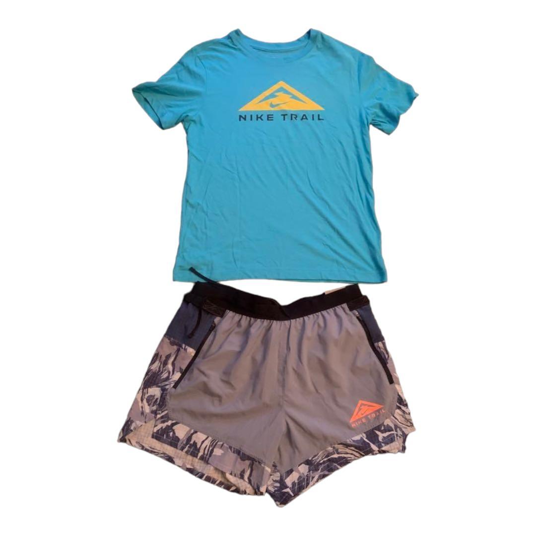 ナイキ　トレンド　Nike train 上下　シャツS インナーL