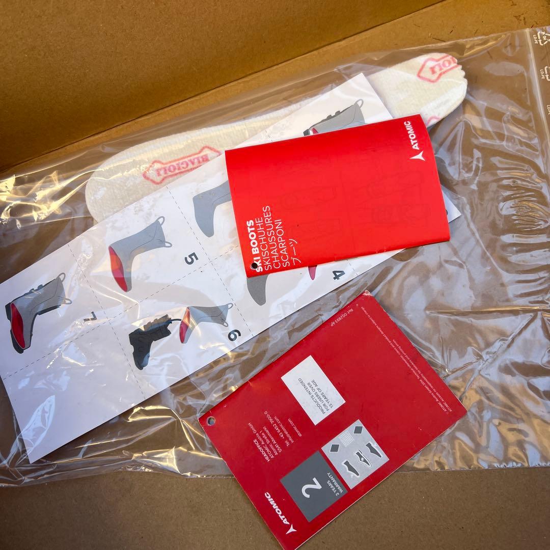 ATOMICレッドスターJ2 140 ブーツ23/23.5セット 引き取り希望