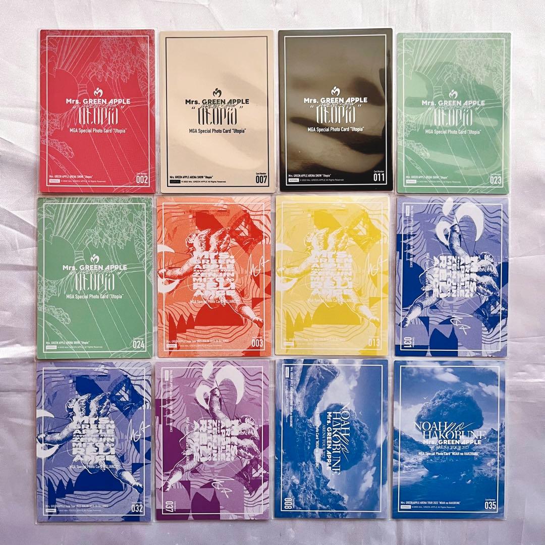 Mrs. GREEN APPLE フォトカード　若井滉斗　Utopia 他