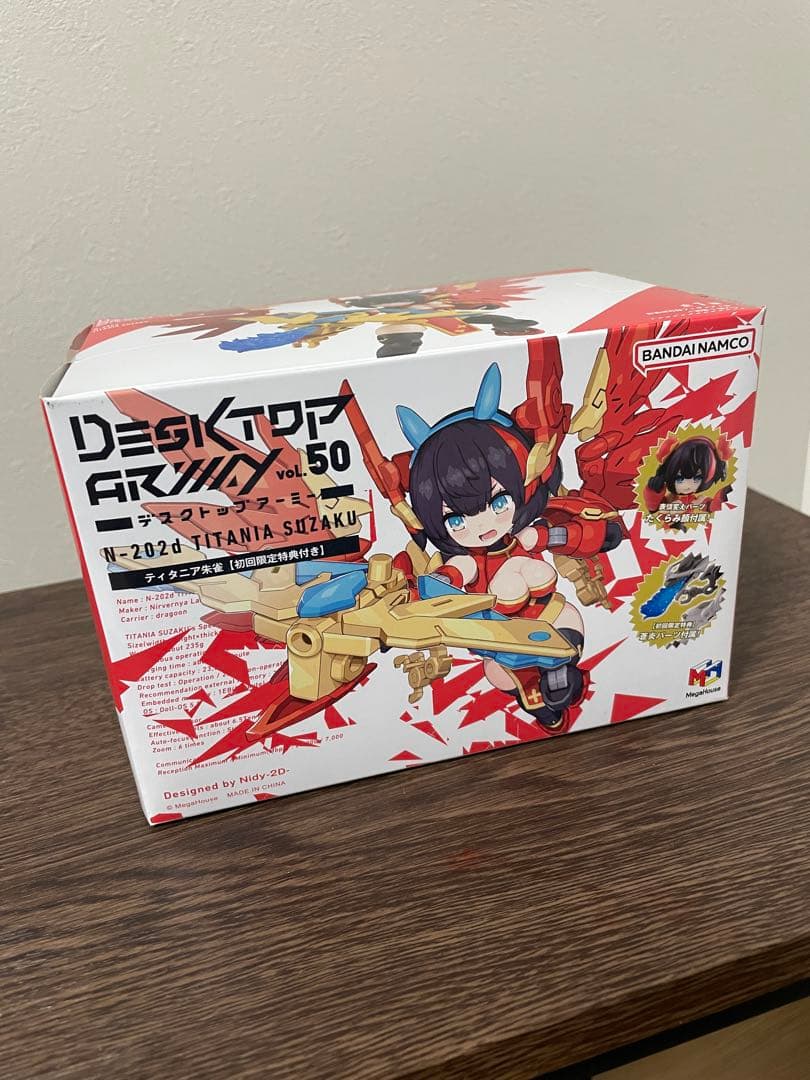 デスクトップアーミー　ティタニア　朱雀