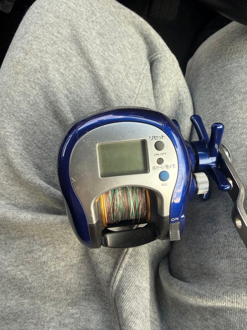 ダイワ　ハイパー　タナセンサー　２５０Ｆ　カウンター付き　船リール