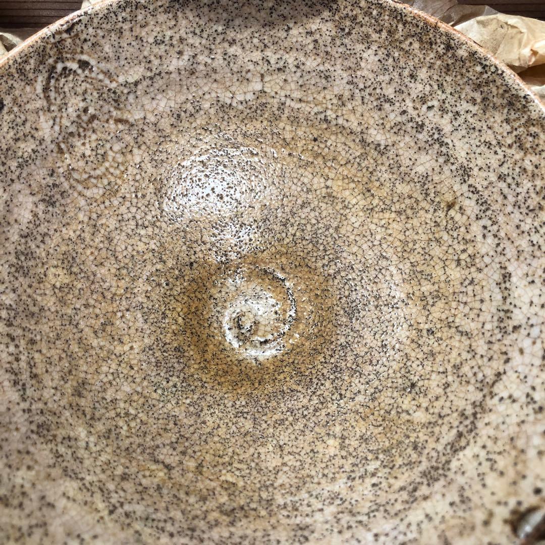 時代物　本物保証　志野茶碗　宇助作　旧家蔵出　美品　アンティーク