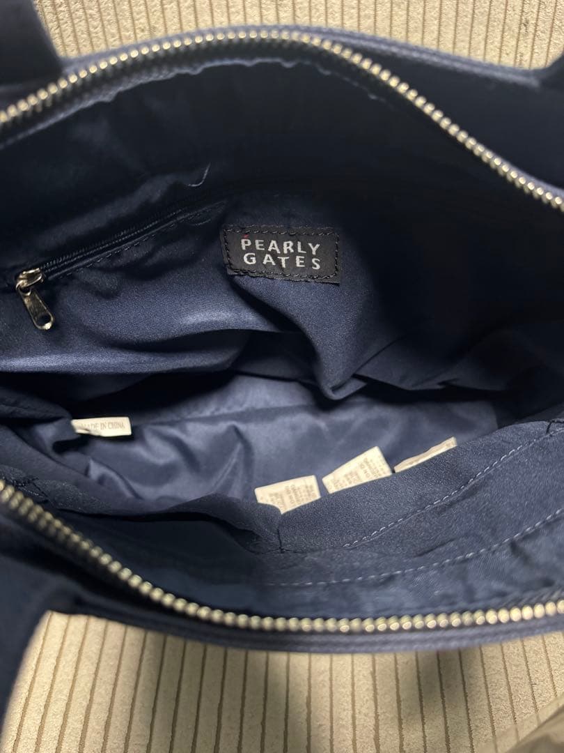 【新品未使用】PEARLY GATES ネイビー カートバッグ