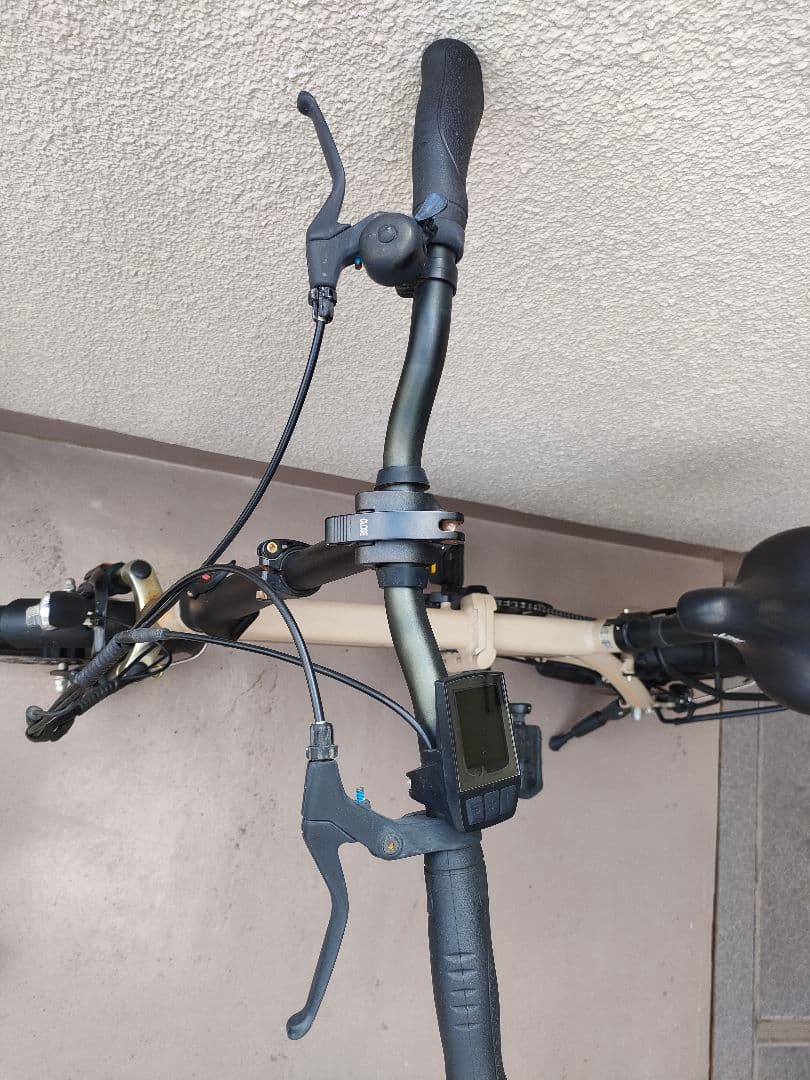 AiDDE：折畳み電動アシスト自転車_14インチ/後輪パンク/送料込/おまけ付