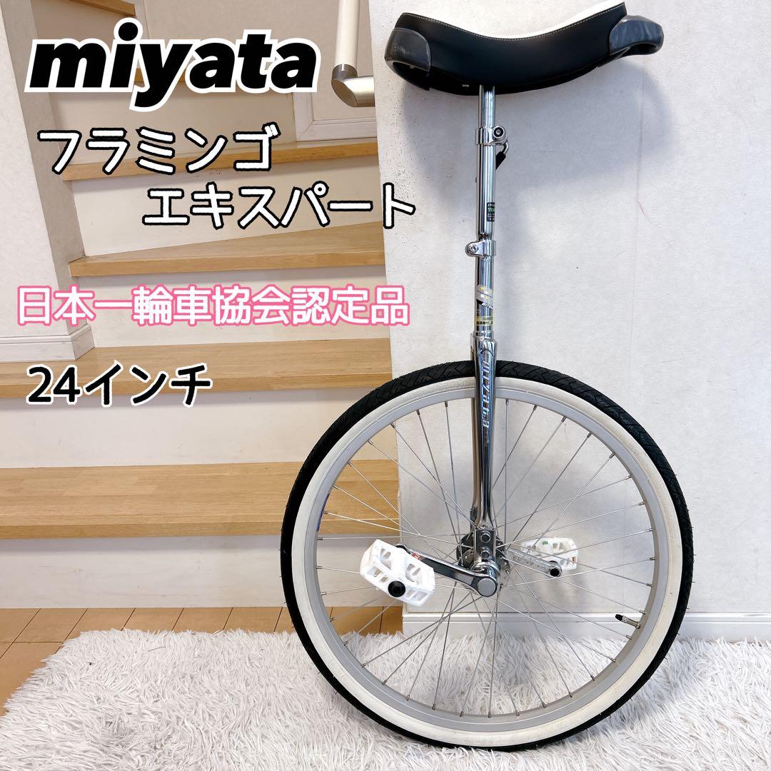 miyata 一輪車 フラミンゴエキスパート24インチ 日本一輪車協会認定品