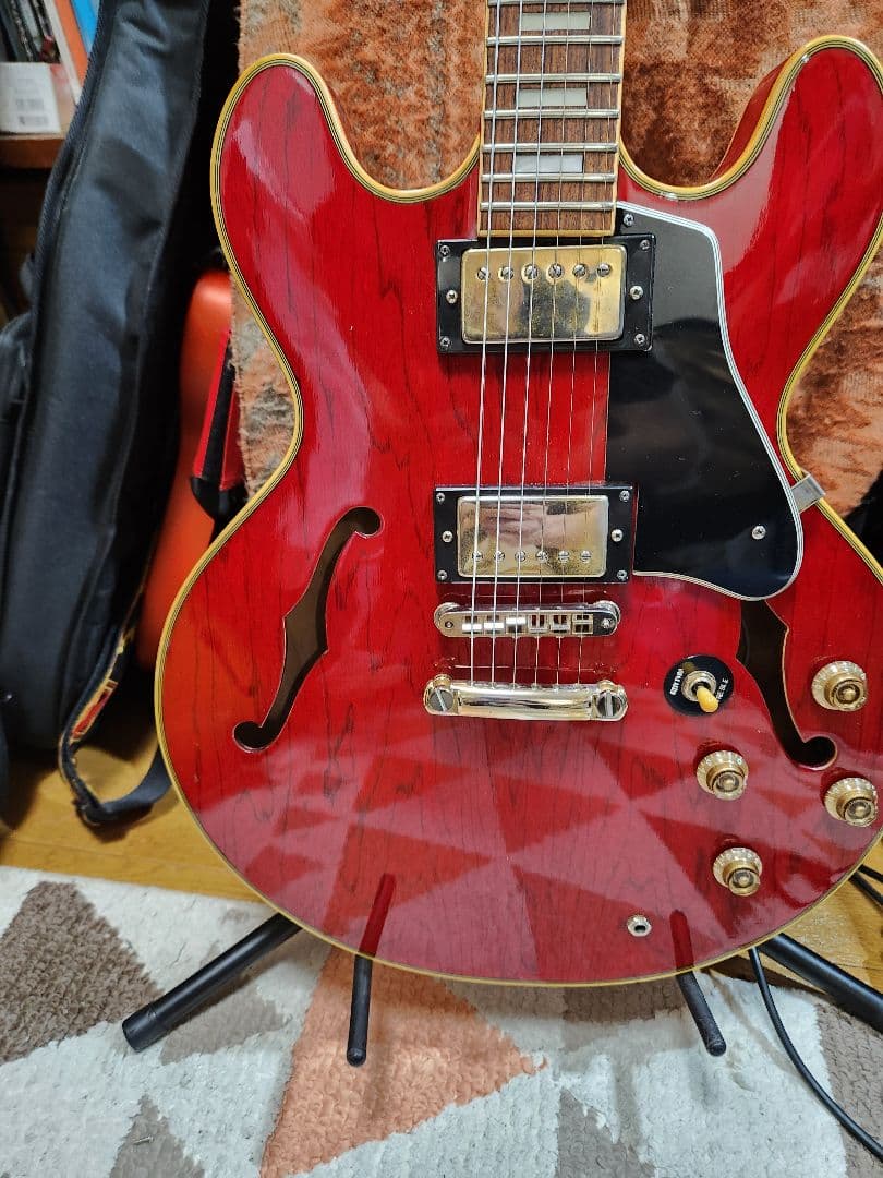 再出品(..)Juno BLS-620 レッドエレキギター シャパンヴィンテージ