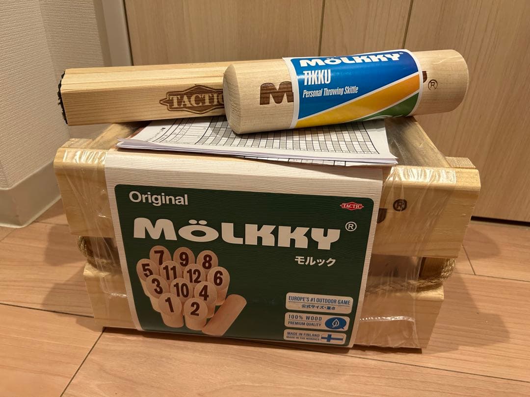【新品未使用】モルック Mölkky 正規品 新品 未使用品 未開封
