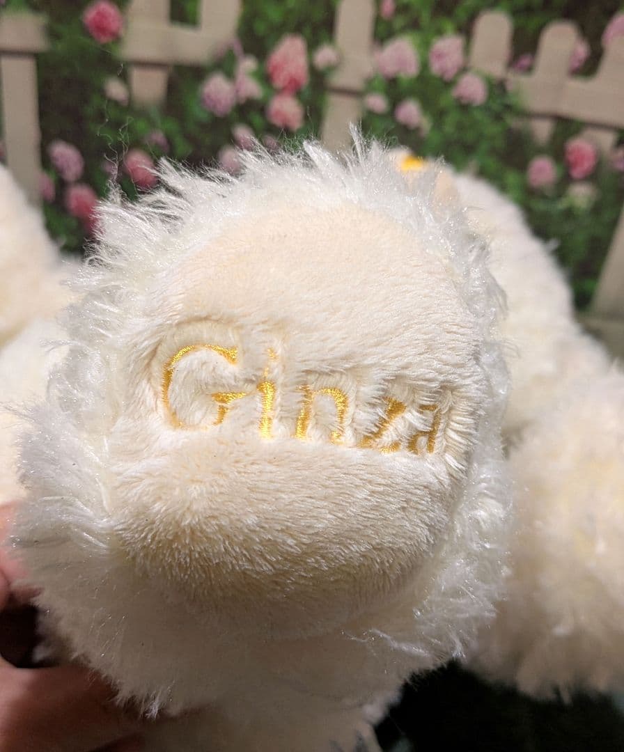 激レア　希少　ビルドアベア　日本限定　銀座店限定　クマ　ぬいぐるみ　白Ginza