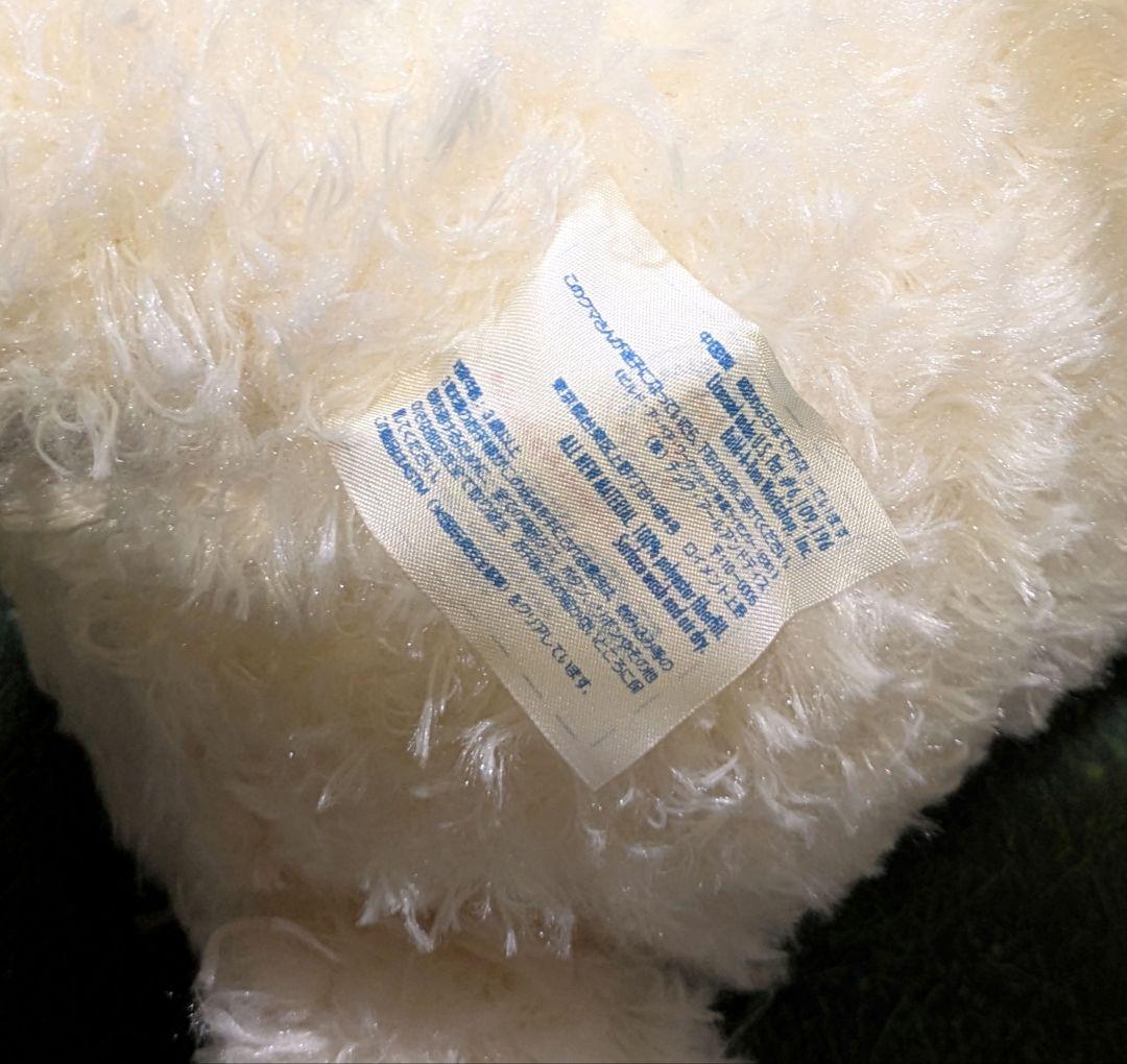 激レア　希少　ビルドアベア　日本限定　銀座店限定　クマ　ぬいぐるみ　白Ginza