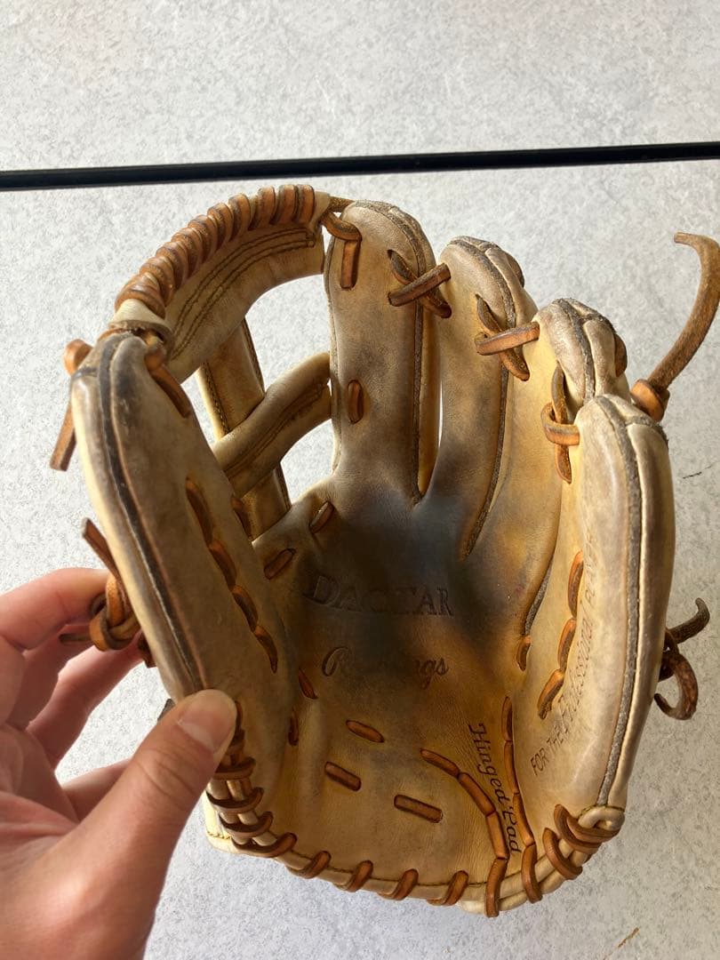 Rawlings DACTAR タン色　内野手用硬式グローブ