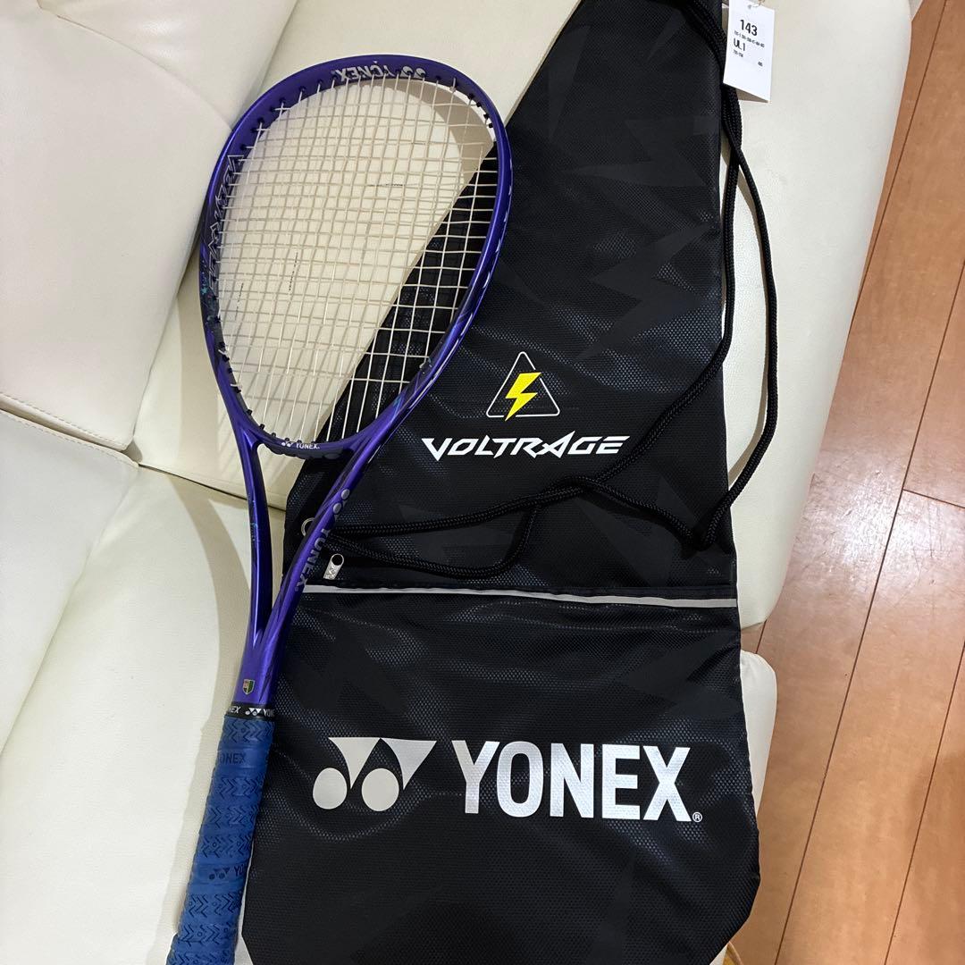 ヨネックスVOLTRAGE ボルトレイジ7V 軟式テニスラケット ケース付き