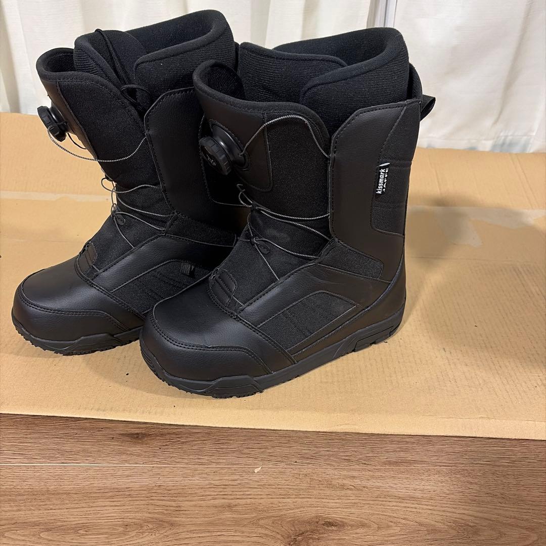 スノーボードブーツ ブラック ダイヤル式 kissmark