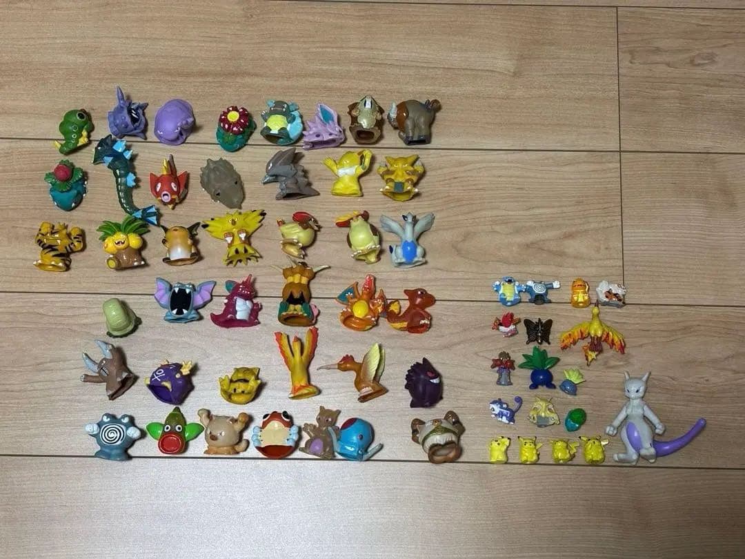 ポケモン ゆび人形　フィギュア　まとめ売り(クリアタイプ込み)