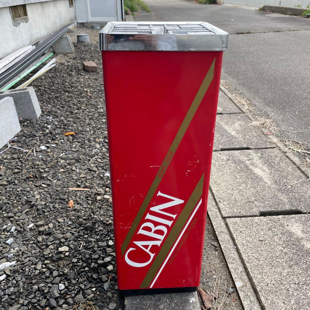 CABIN 灰皿・喫煙台 赤.ヴィンテージ