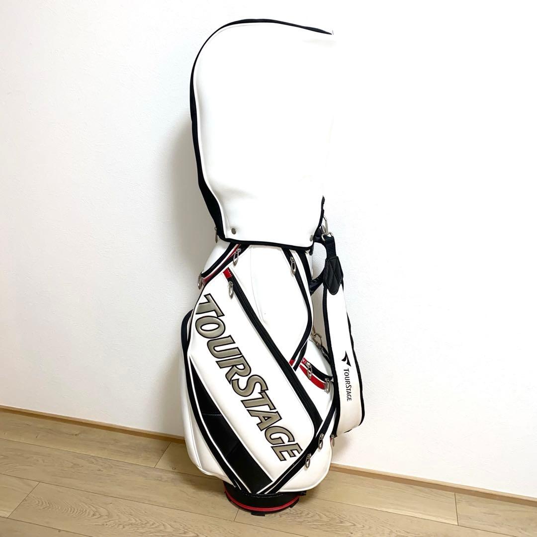 お得☆TOURSTAGEゴルフクラブ フルセット☆メンズ初心者キャディバッグ付S