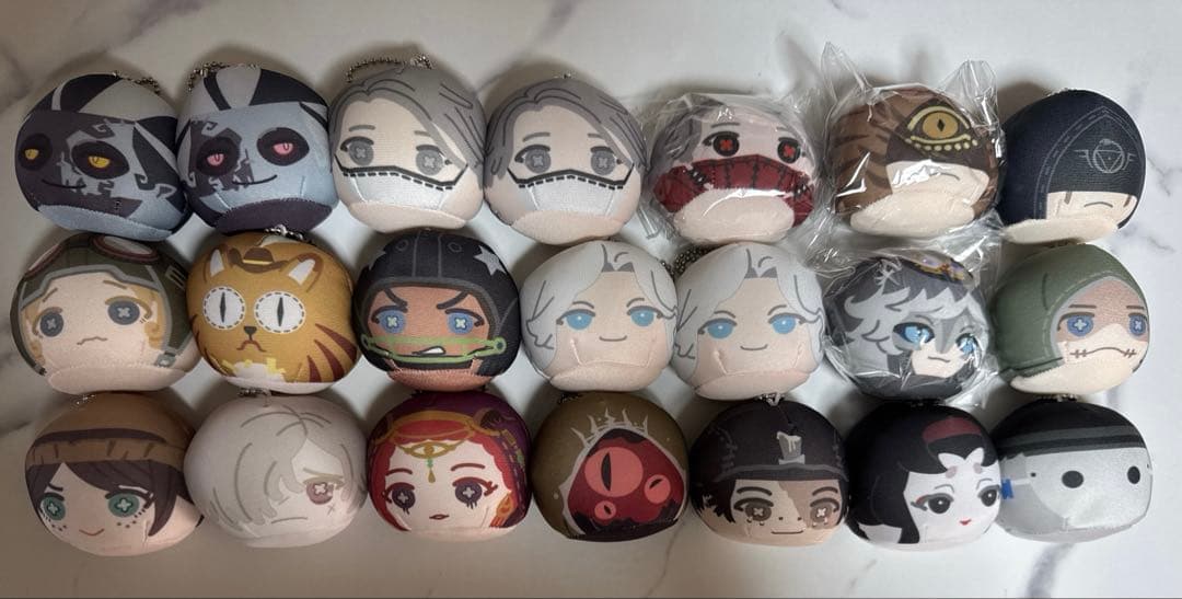 第五人格　おまんじゅう　マスコット　ぬいぐるみ　21点