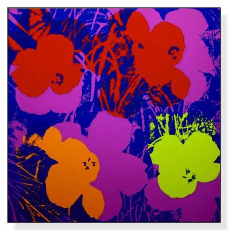 Sunday B Morning フラワーズ/証明書付/ウォーホル/ポスター