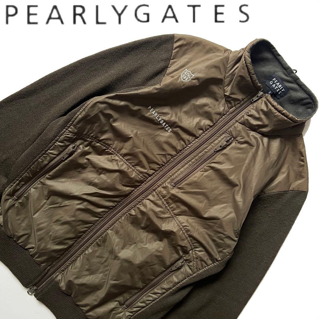 Pearly Gates パーリーゲイツ　異素材mix 切り替え　ジャケット　3