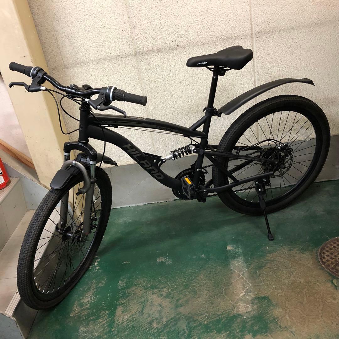 引取限定、発送致しません。/訳有りHILAND MTB 26inch