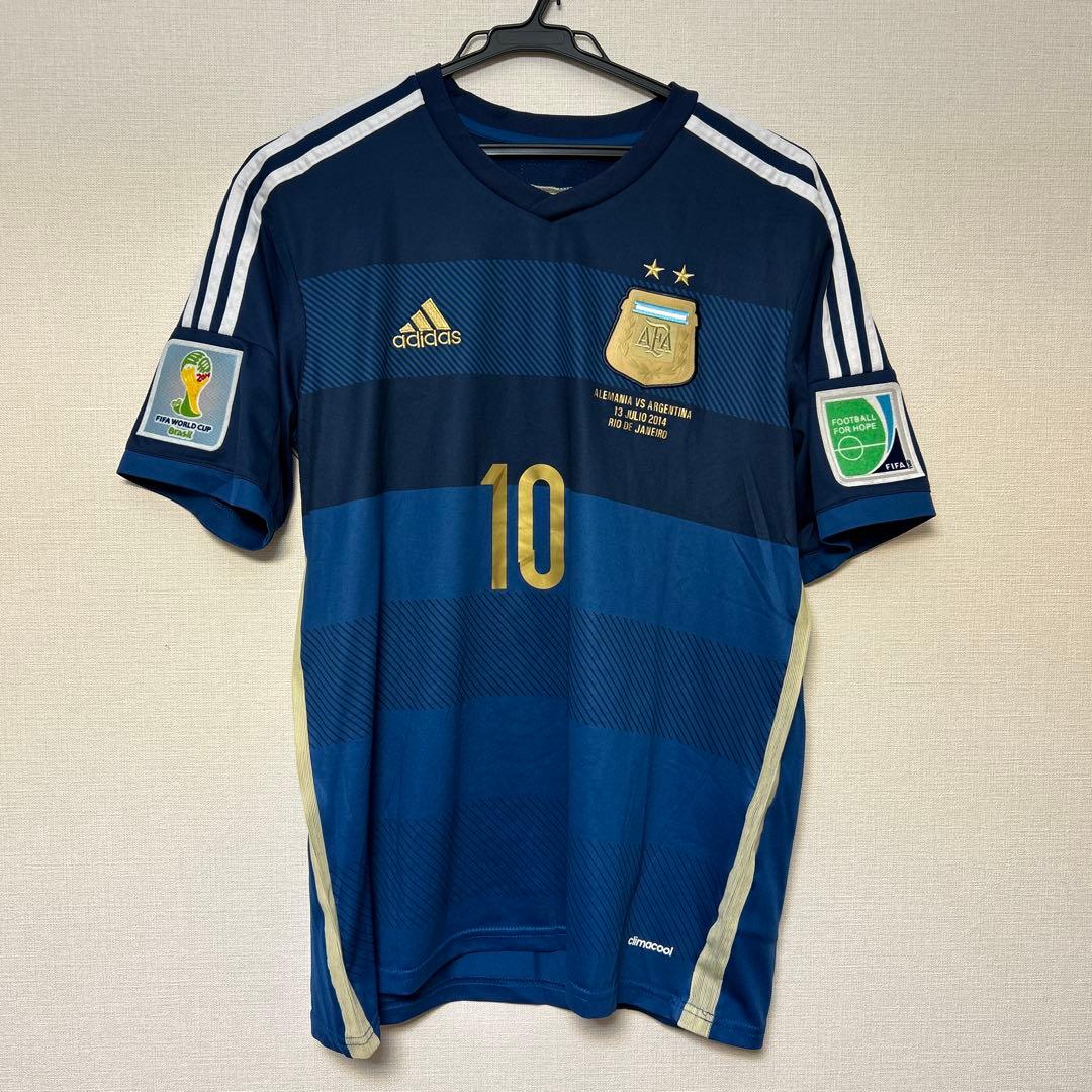 adidas 2014 アルゼンチン代表 半袖シャツ M
