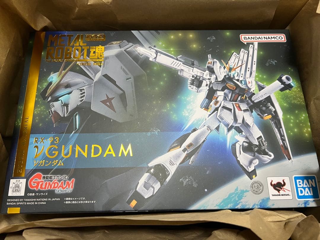 新品未開封品 L ROBOT魂 ＜SIDE MS＞ νガンダム