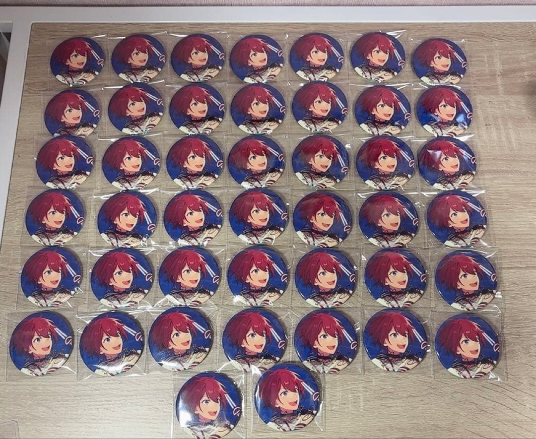 あんスタ 7周年 朱桜司 缶バッジ 44個セット まとめ売り