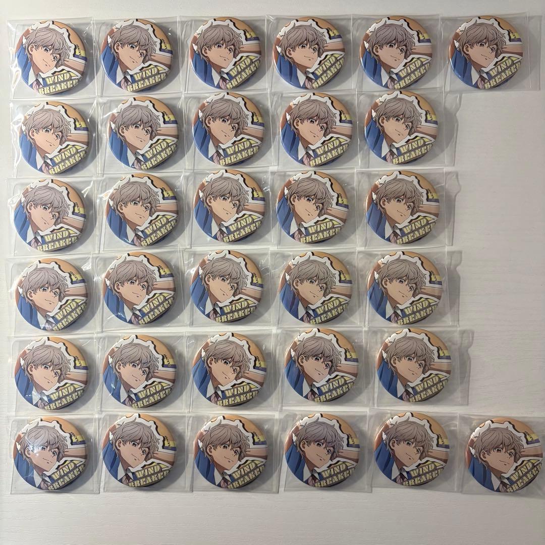 兎耳山丁子 カラ鉄 缶バッジ 32個セット