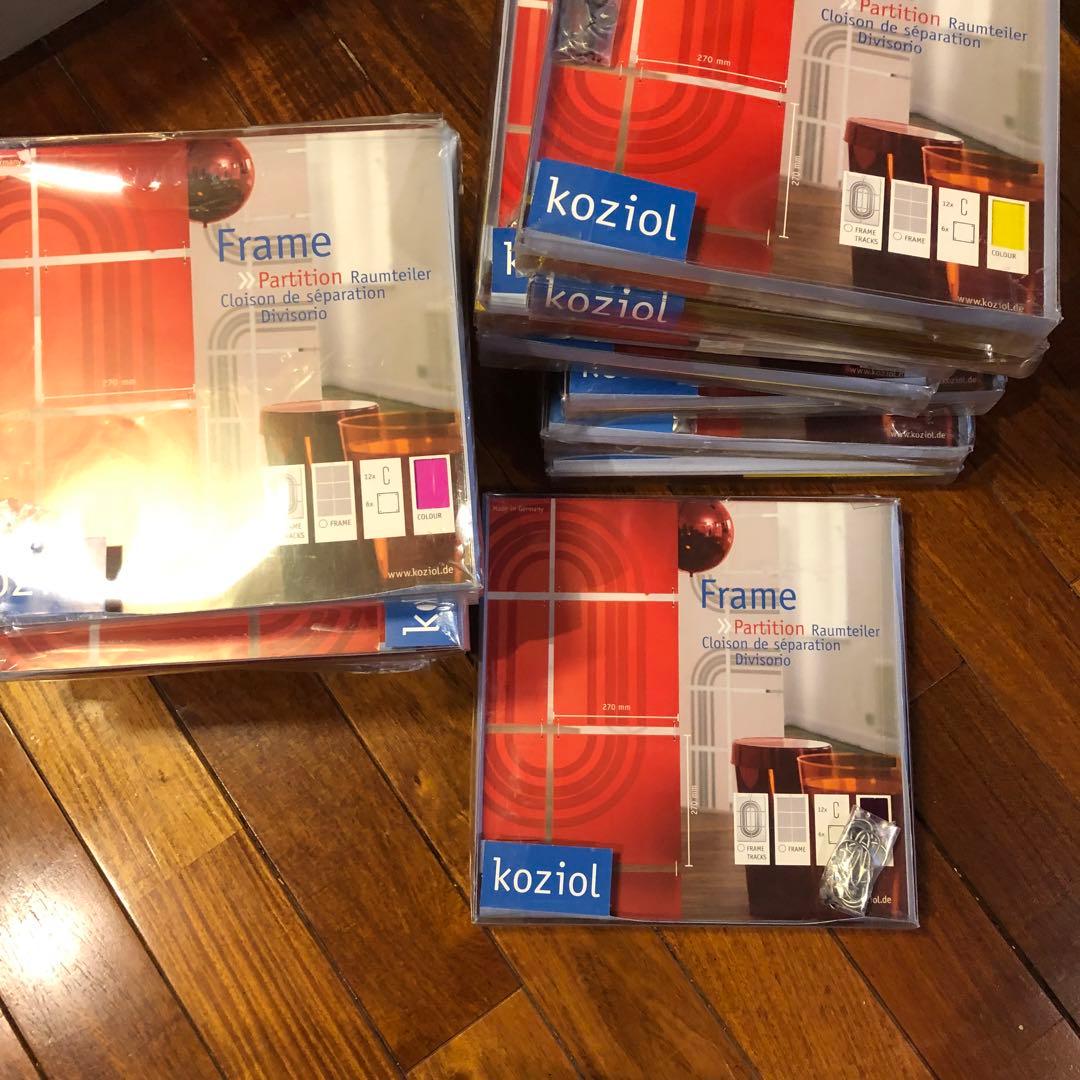 【廃番品】コジオル　ヴィンテージパーテーション　当時物　15箱セット