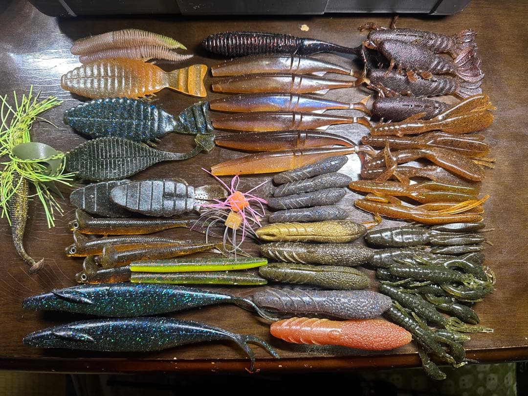 バス釣り引退セット 有名ワーム大量