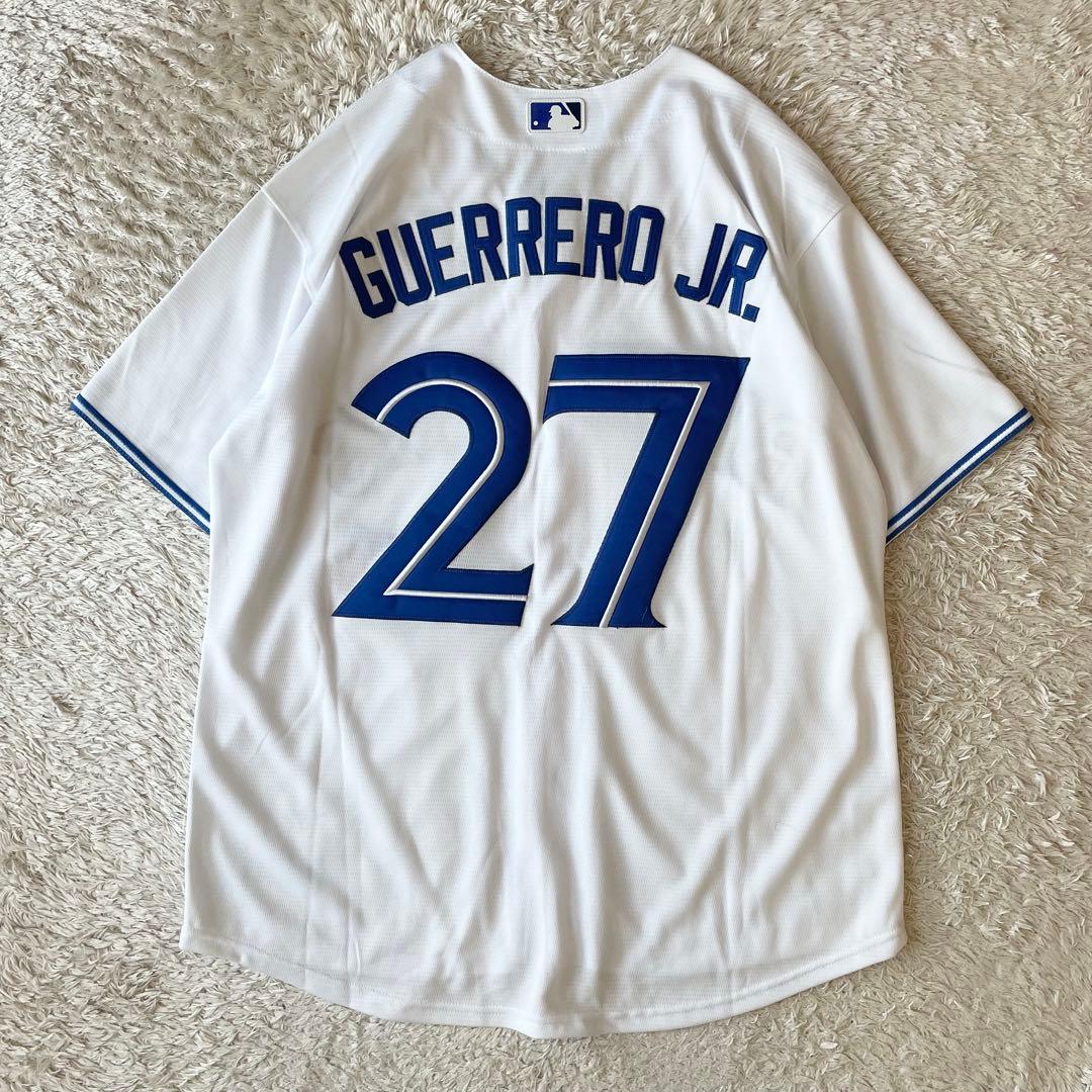 ナイキ 極美品 TORONTO BLUE JAYS #27 ゲレーロ Jr.