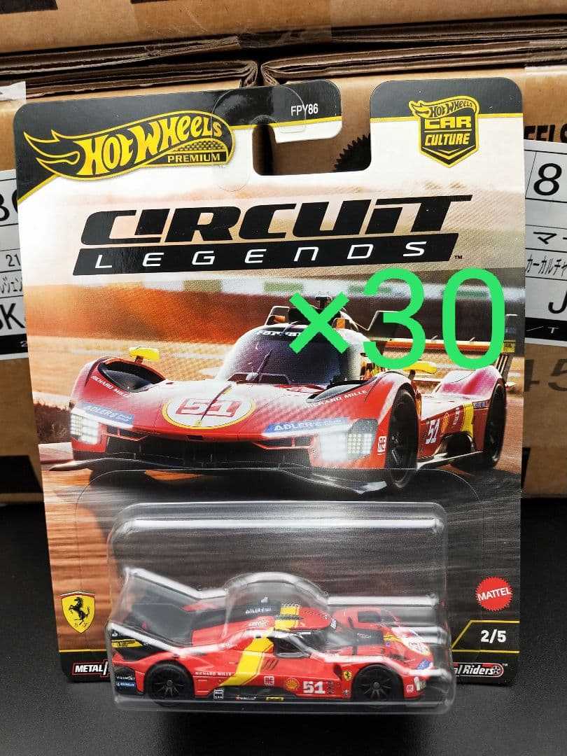 Hot Wheels Ferrari 499P 30台
