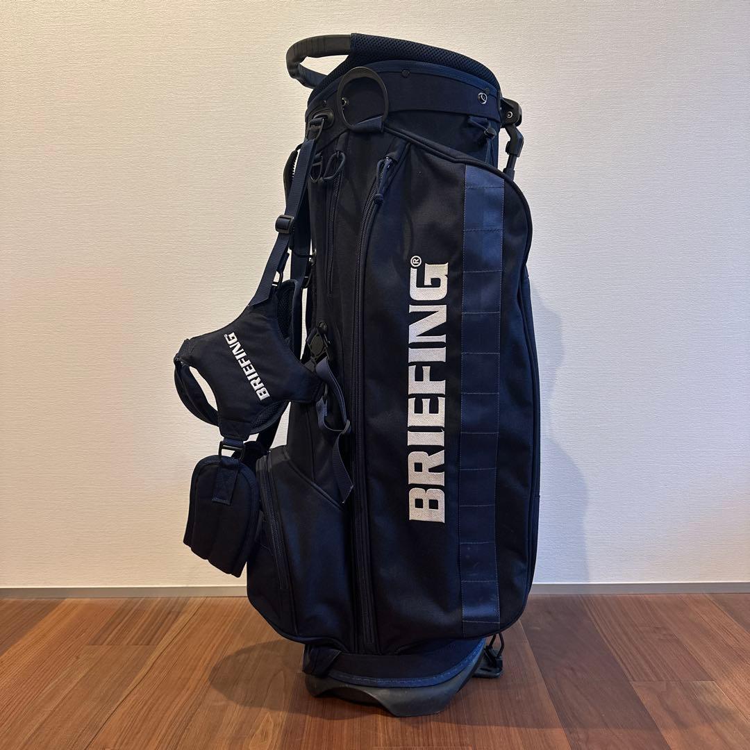 BRIEFING ブリーフィング　ネイビー　ゴルフバッグ　キャディバッグ