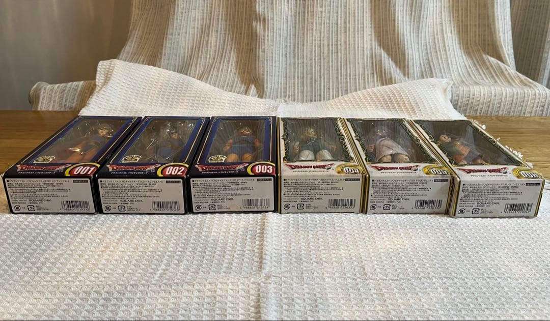 ドラゴンクエスト Ⅰ Ⅱ Ⅲ Ⅳ Ⅴ Ⅵ ソフビキャラクターズ　主人公　勇者