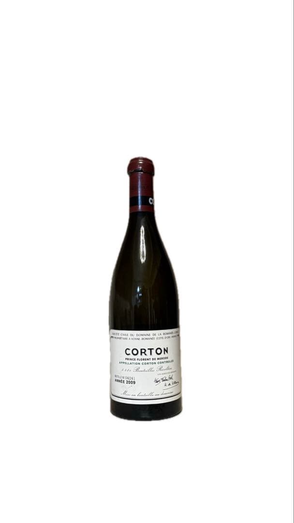 CORTON 赤ワイン 750ml 空き瓶