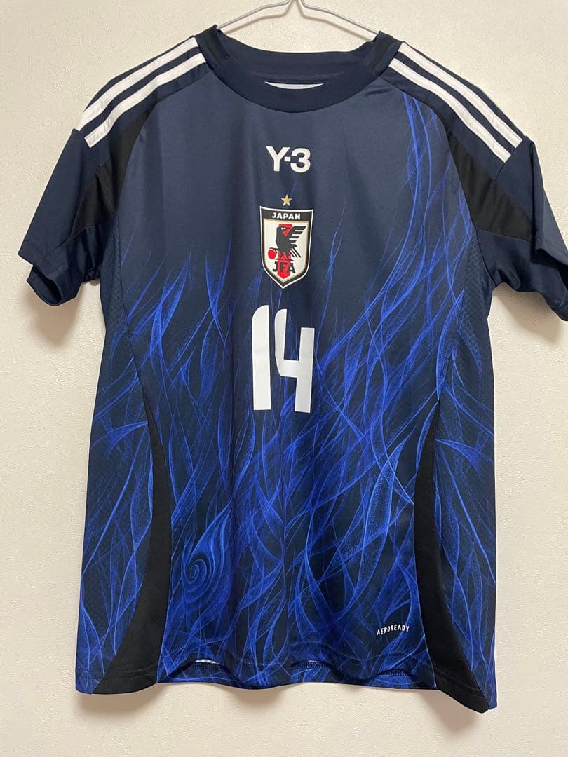 サッカー日本代表Y-3ホーム レプリカユニフォーム長谷川唯 #14レディースXL